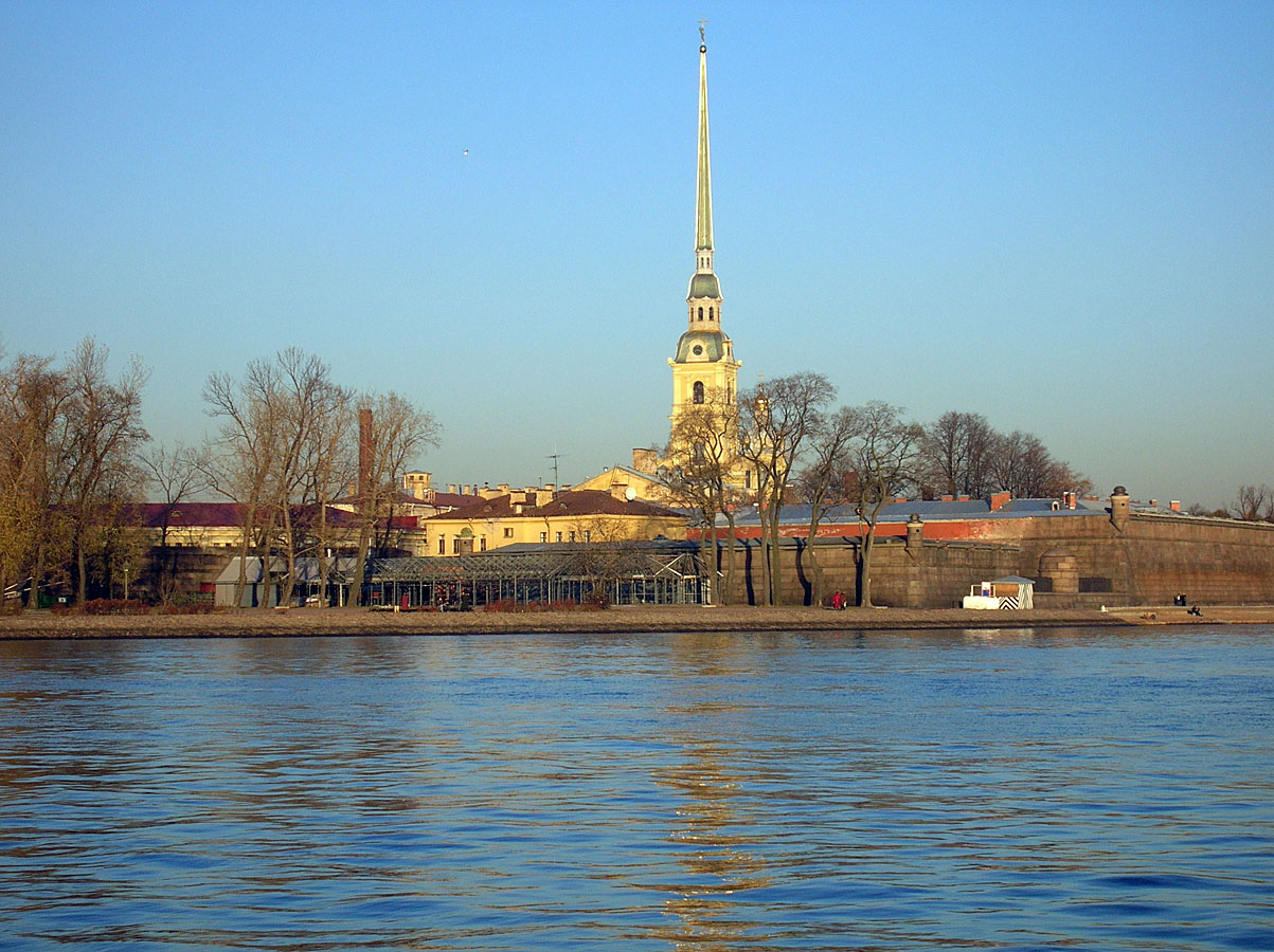 шпиль собора Петропавловской крепости